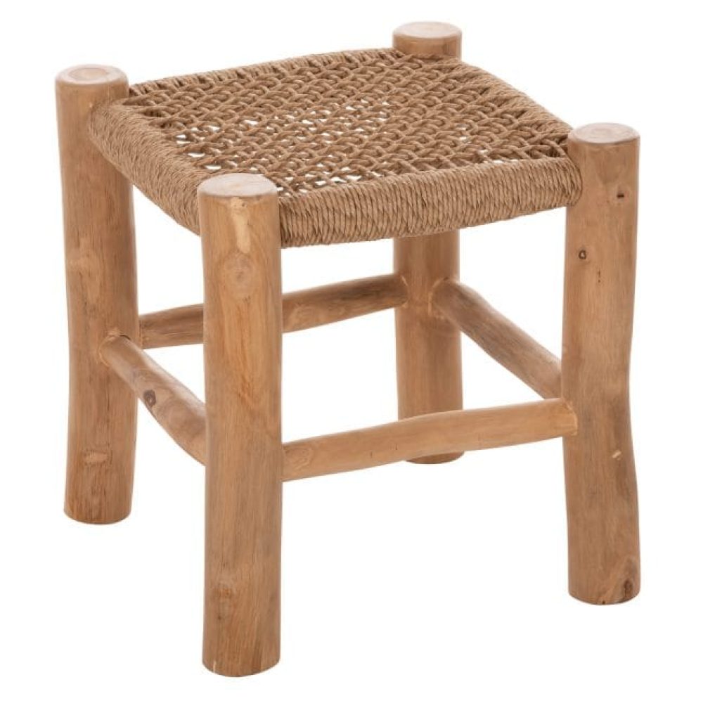 LOW WOOD ΣΚΑΜΠΟ ΜΑΣΙΦ ΤΕΑΚ ΜΕ ΚΟΡΔΟΝΙ ΜΠΕΖ